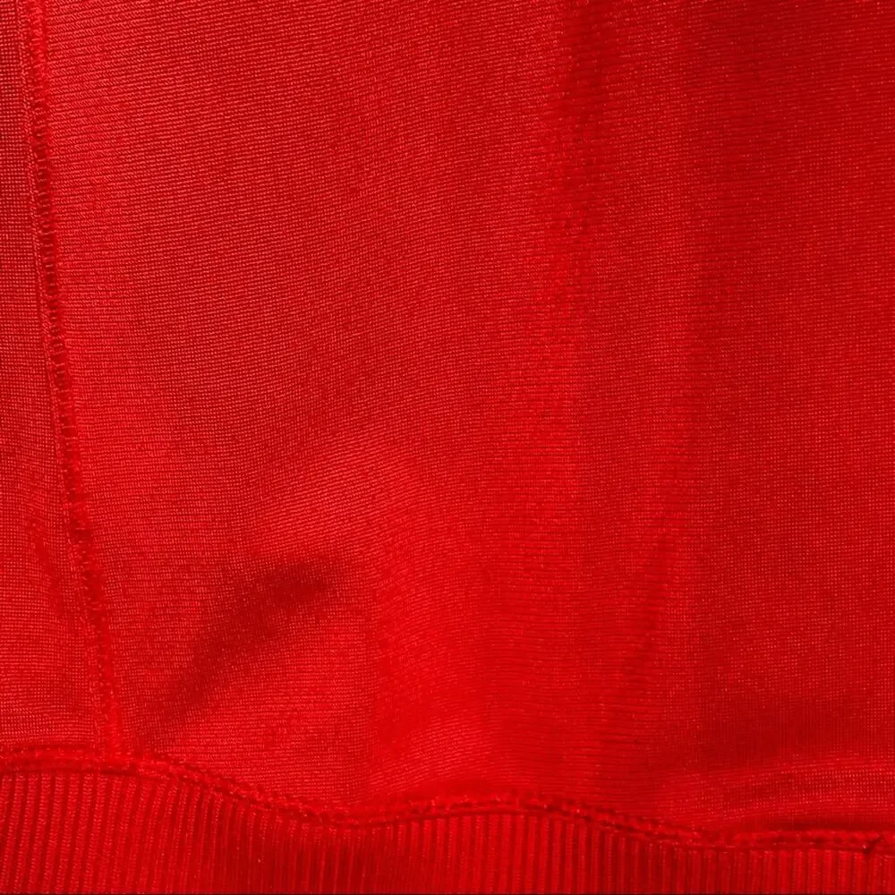 Nike Full Zip Up Track Athletic Jacket with Pockets Red White Youth Kids Medium - Picture 3 of 8